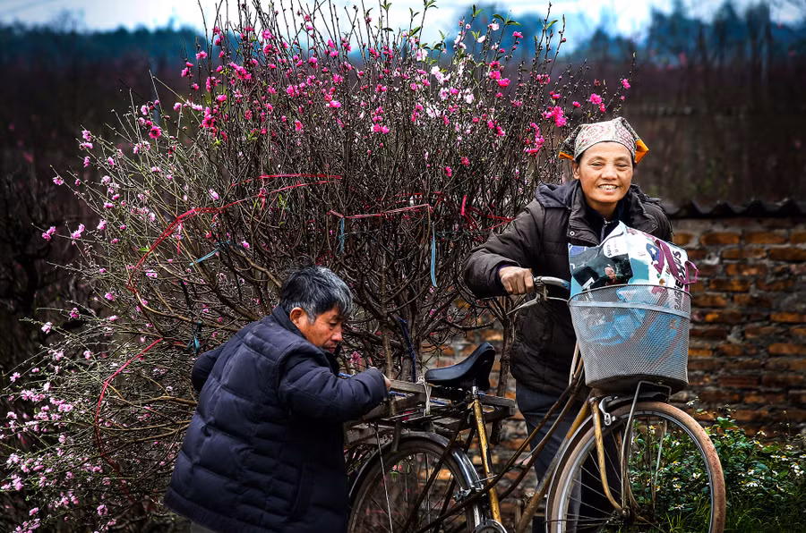 Tác phẩm đoạt HCV: "Đem tiết xuân đến" của tác giả Trương Tuấn Giang.