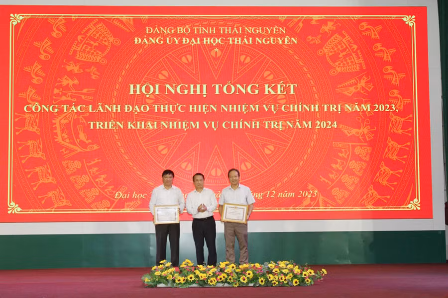 Đảng bộ Đại học Thái Nguyên đạt được nhiều kết quả quan trọng trong năm 2023.