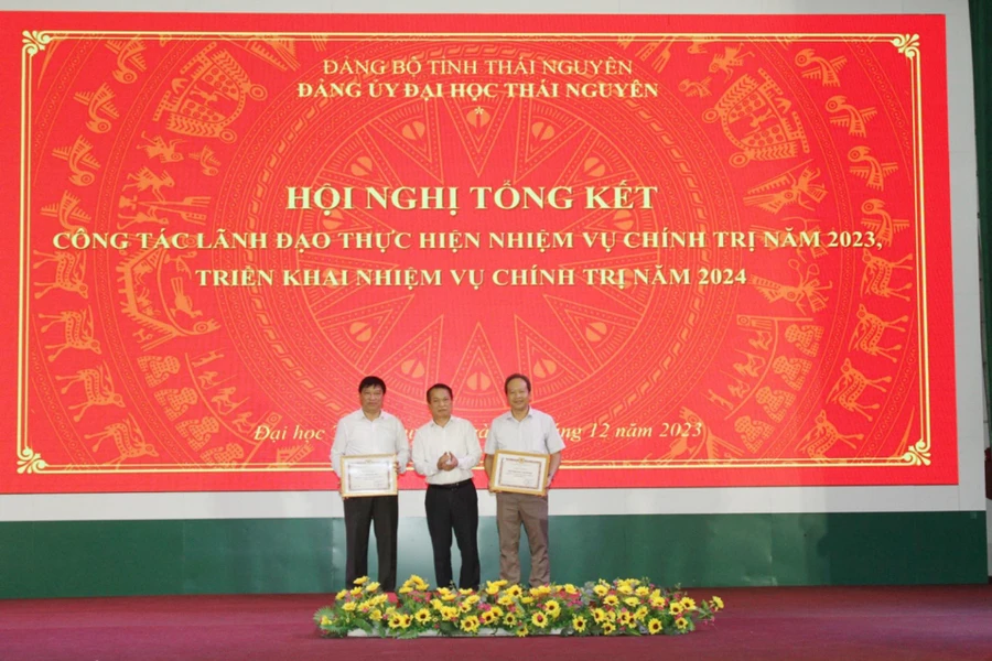 Đảng bộ Đại học Thái Nguyên đạt được nhiều kết quả quan trọng trong năm 2023.