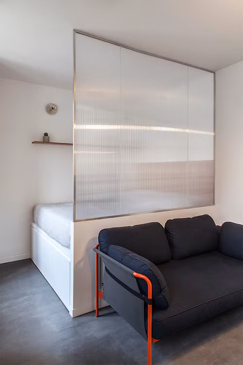 Căn hộ 28 m2 có đủ mọi không gian tiện ích