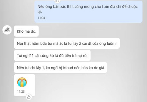Lý do chỉ lấy 1 cái.