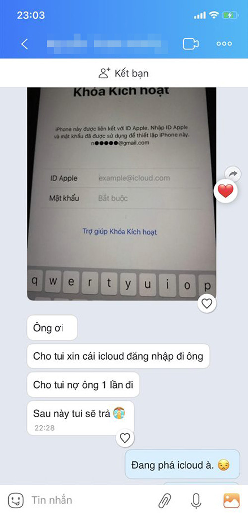 Và hứa sau này sẽ trả.