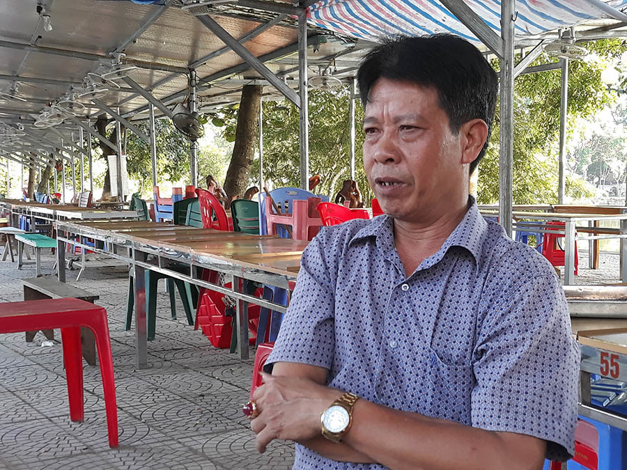 Ông Nguyễn Quốc Dân - Chủ tịch Hiệp hội Đá quý Lục Yên.