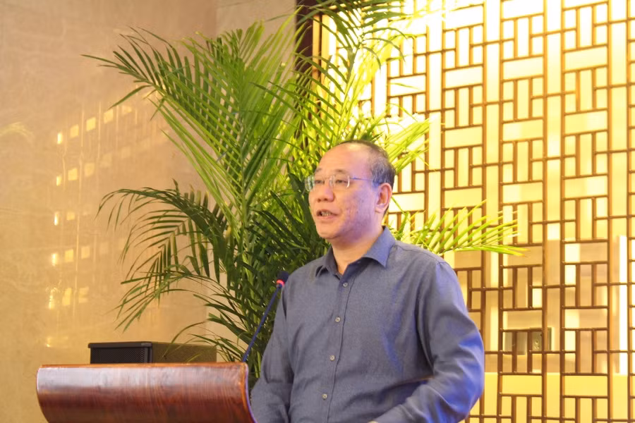 Ông Trương Đáo (Tổng Giám đốc Ban Đối ngoại Hội nhà văn Trung Quốc).