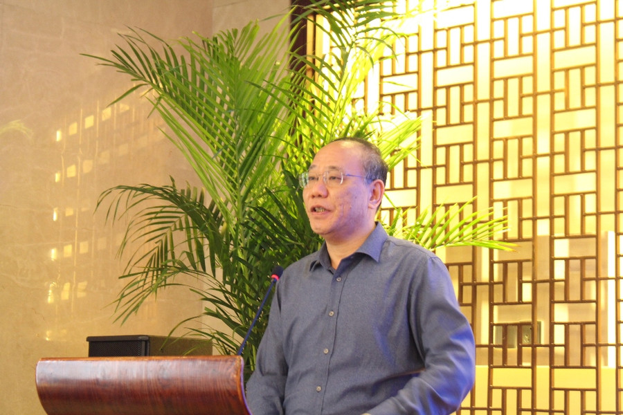 Ông Trương Đáo (Tổng Giám đốc Ban Đối ngoại Hội nhà văn Trung Quốc).