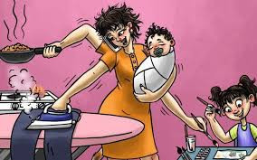 Bộ tranh chứng minh mọi bà mẹ đều là những siêu nhân