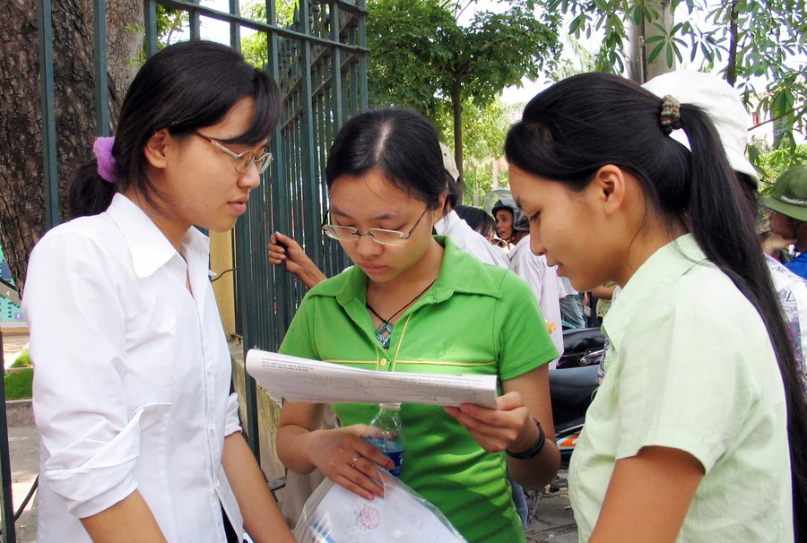 Thí sinh cần nắm vững những quy định về điểm bảo lưu để xét công nhận tốt nghiệp. Ảnh: Đức Chiêm