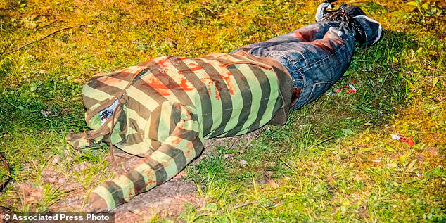 duc: canh sat huy dong luc luong hung hau vi "xac chet khong dau" dom hinh anh 1