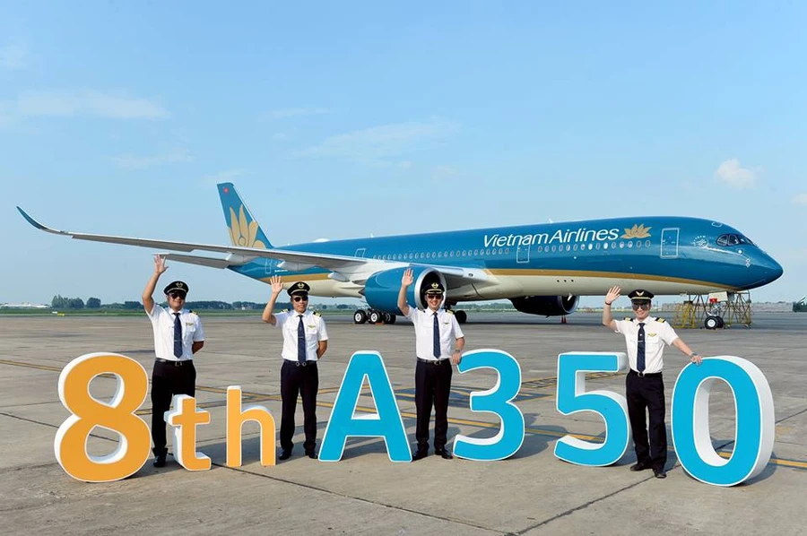 Phi công của Vietnam Airlines. Ảnh: Internet