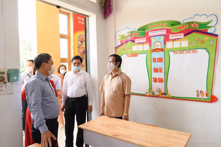 Công tác chuẩn bị thi tốt nghiệp THPT năm 2021 của Bắc Hà đã cơ bản hoàn thành