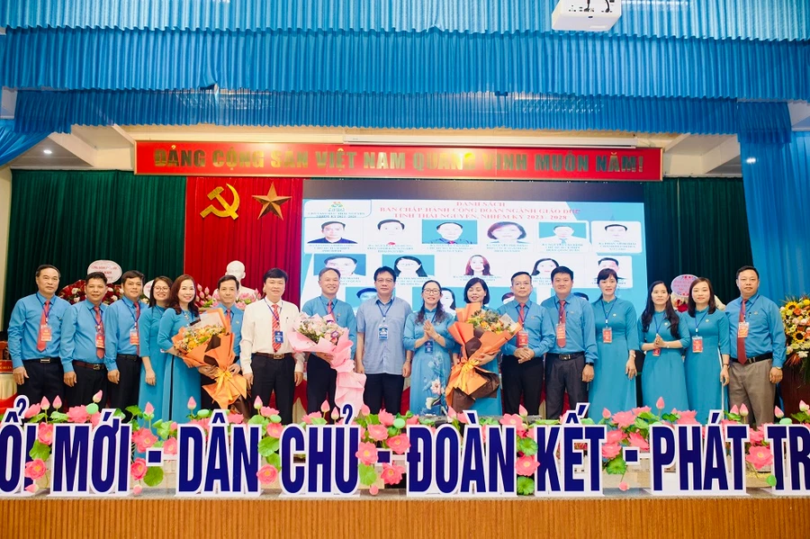 Đại hội công đoàn ngành giáo dục Thái Nguyên lần thứ XIX.