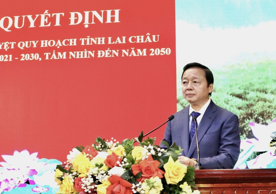 Phó Thủ tướng Trần Hồng Hà phát biểu chỉ đạo Hội nghị.