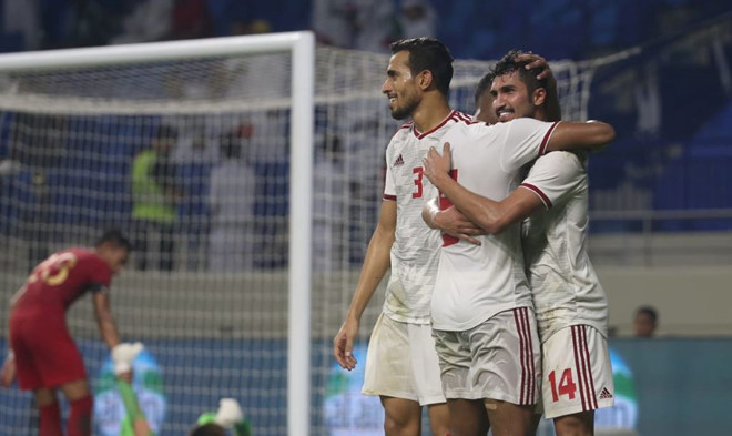 UAE trừng phạt những sai lầm của cầu thủ Indonesia