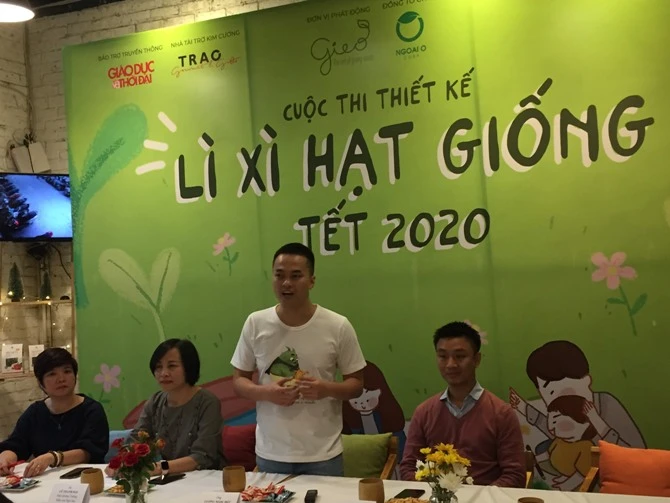 Lễ giới thiệu Cuộc thi Thiết kế lì xì hạt giống Tết 2020.