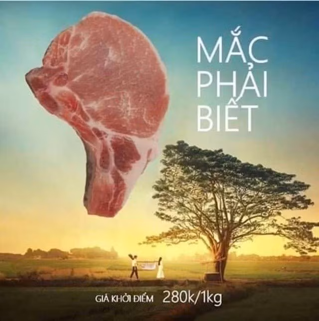 Không dừng lại ở đó, cộng đồng mạng nhanh chóng chế ngay poster của bộ phim đình đám mới ra rạp "Mắt Biếc".