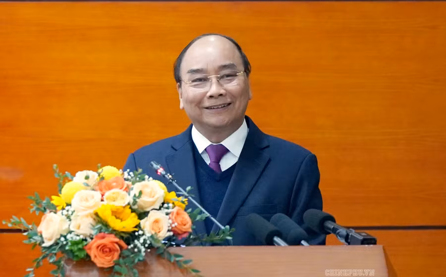 Thủ tướng phát biểu tại Hội nghị - Ảnh: VGP/Quang Hiếu