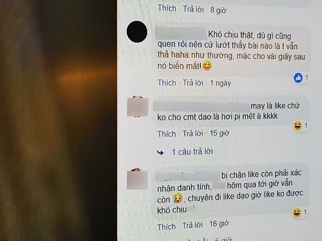  Sau đợt truy quét like ảo, Facebook đồng thời cũng khóa chức năng tương tác của người dùng thật. 