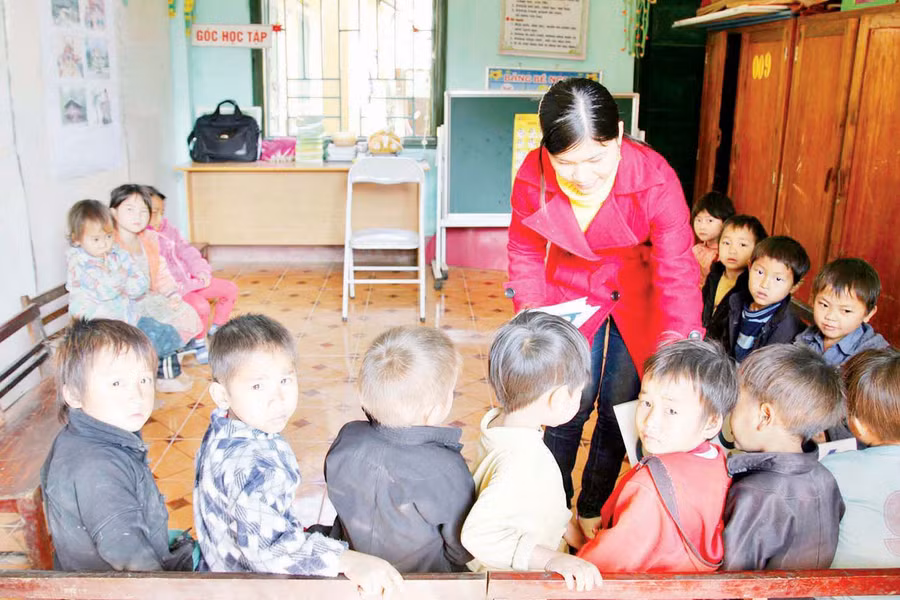 Giáo viên và học sinh mầm non được quan tâm lớn từ Nghị định 06