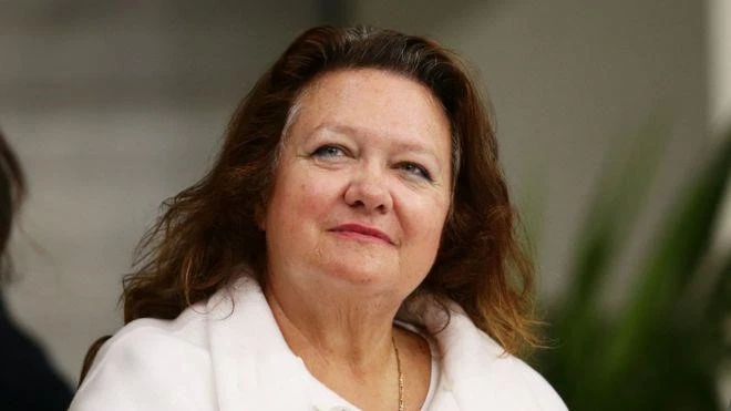 Nữ tỷ phú Gina Rinehart hầu như không chia tài sản cho chồng khi ly hôn năm 1981. Ảnh: Getty.