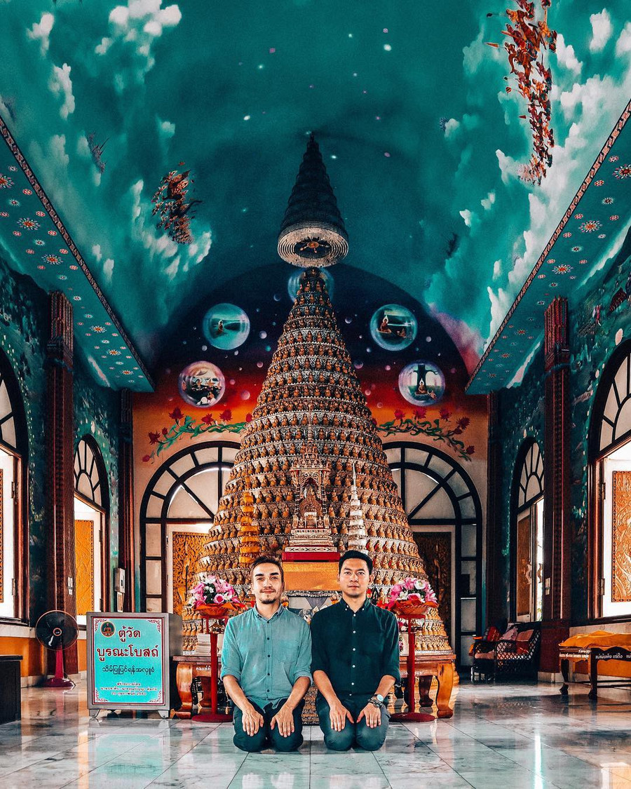 Thoạt nhìn cứ tưởng bối cảnh phim Hollywood nhưng hoá ra ngôi chùa này ở Thái lại hoàn toàn có thật! - Ảnh 12. Thoạt nhìn cứ tưởng bối cảnh phim Hollywood nhưng hoá ra ngôi chùa này ở Thái lại hoàn toàn có thật! - Ảnh 12.