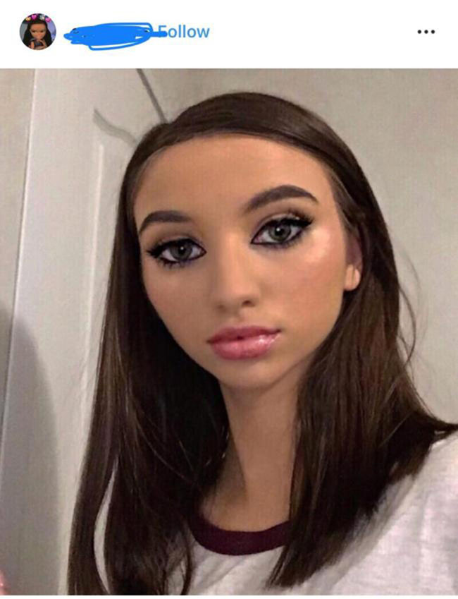 Gái xinh bị dân mạng "bóc phốt" ảnh sống ảo trên Instagram hình ảnh 8 gai xinh bi dan mang "boc phot" anh song ao tren instagram hinh anh 8