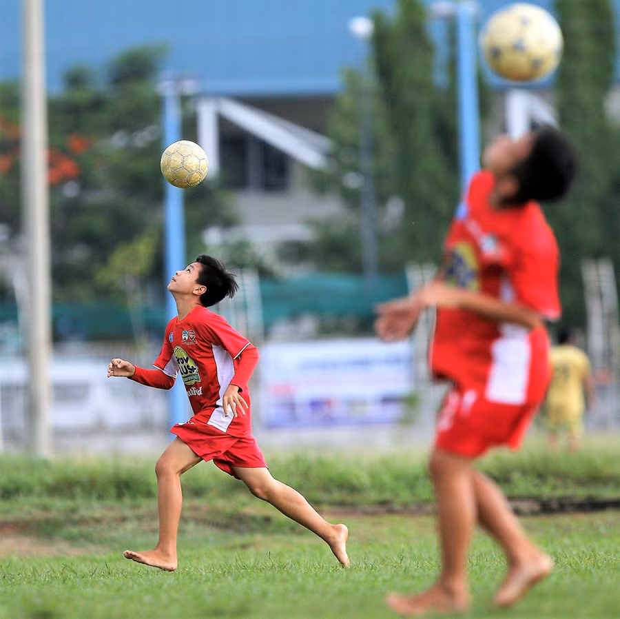 Các trung tâm đào tạo bóng đá trẻ đã và đang mang lại thành quả cho nền bóng đá nước nhà