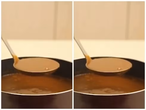 Để muôi không bị nhỏ giọt khi múc các món có nước chỉ với 1 thao tác đơn giản này!