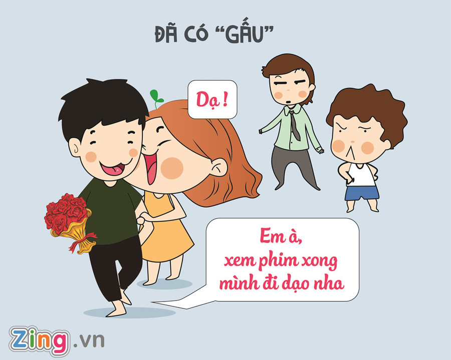 Noel năm nay không lo lắng gì nữa, có gấu bên cạnh là vui rồi. Dù có hơi tốn tiền nhưng cũng nở mặt với đám bạn. 8 kieu nguoi