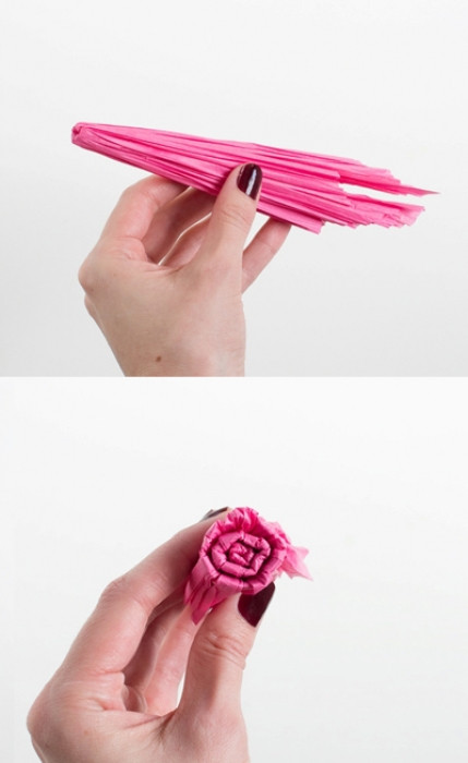 Khéo tay làm hoa cẩm chướng bằng giấy nhún siêu xinh kheo tay lam hoa cam chuong bang giay nhun sieu xinh 8