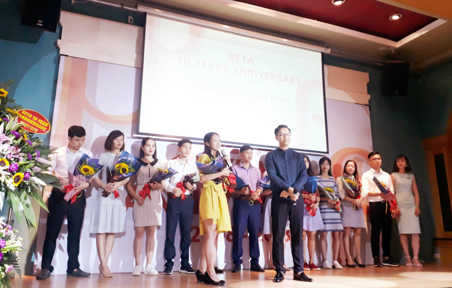 Hệ thống GD Beta Education kỷ niệm 10 năm hình thành và phát triển