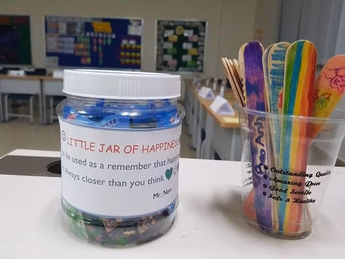 Lớp học hạnh phúc của thầy và trò