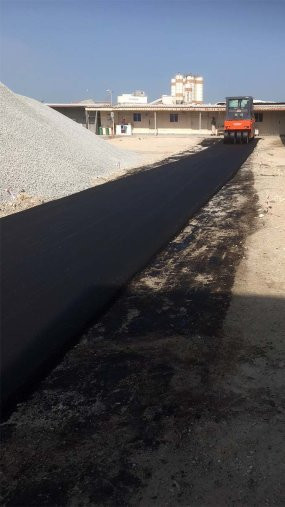 Một dự án làm đường của công ty MacRebur ở Bahrain Một dự án làm đường của công ty MacRebur ở Bahrain