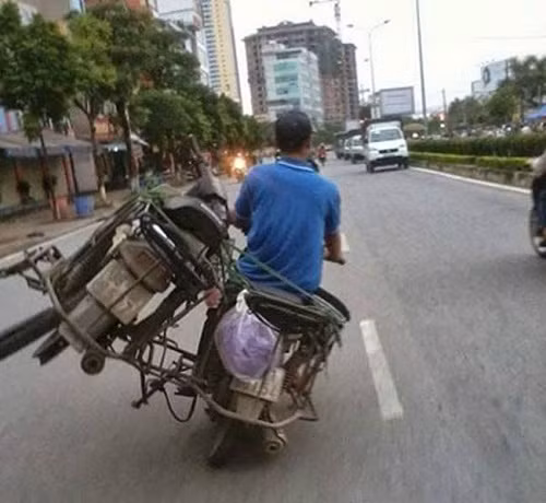 Nghệ thuật vận chuyển đỉnh cao.