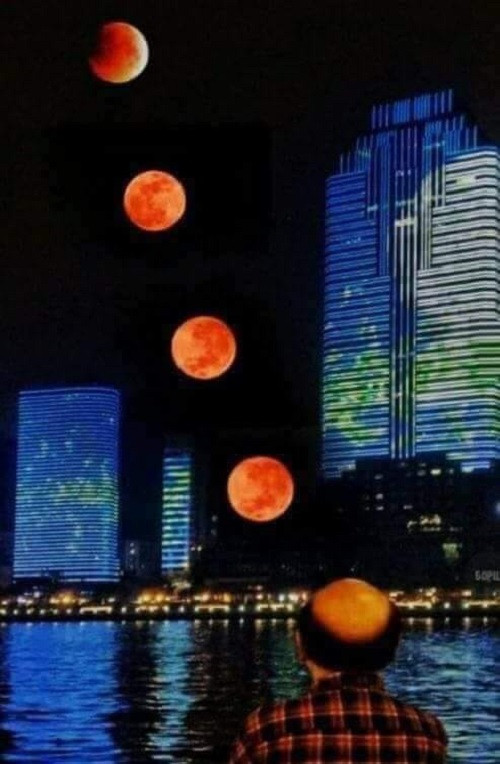 Nguyệt thực toàn phần. Nguyệt thực toàn phần.