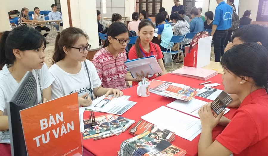 Trong một buổi tư vấn hướng nghiệp
