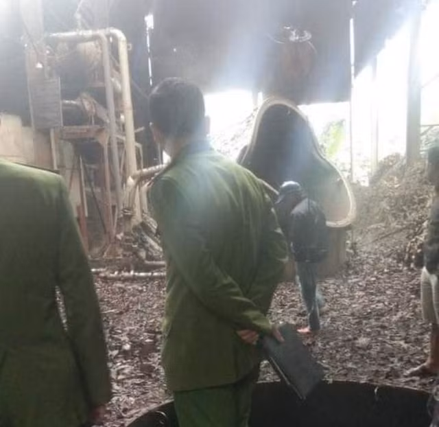 Hiện trường vụ nổ