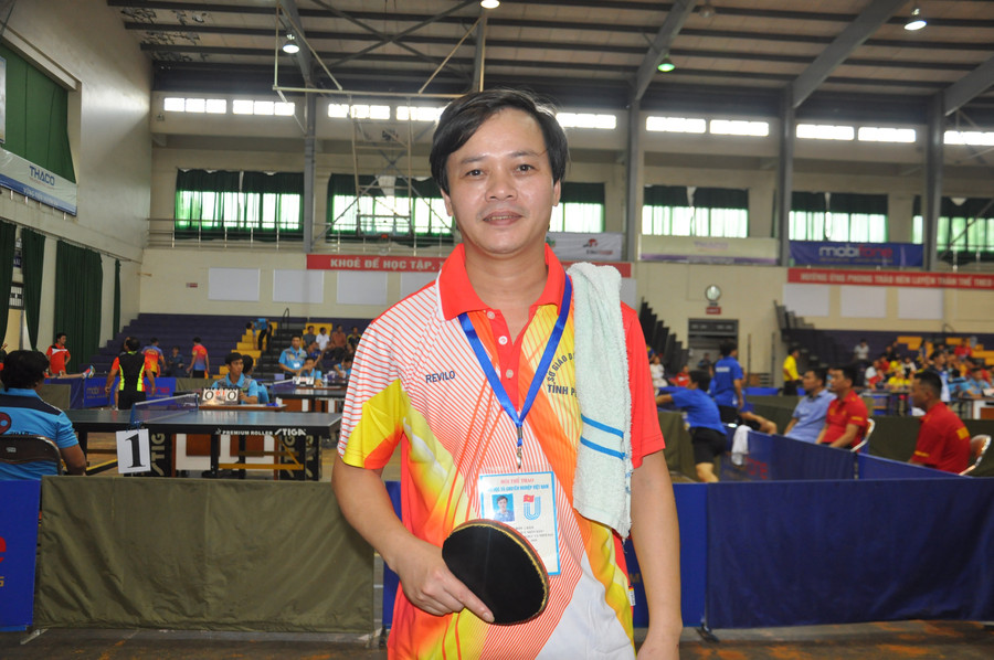 Thầy giáo Phạm Tuấn Anh – vận động viên đoàn ngành GD&ĐT tỉnh Phú Thọ