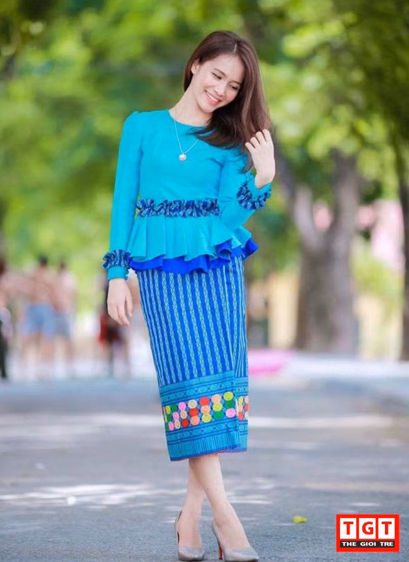 Cô nữ sinh người Lào xinh đẹp như hot girl ở Học viện An ninh Nhân dân ảnh 4 Cô nữ sinh người Lào xinh đẹp như hot girl ở Học viện An ninh Nhân dân ảnh 4