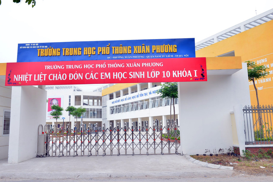 Trường THPT Xuân Phương sẵn sàng đón hơn 600 học sinh khóa I năm học 2018 - 2019 Trường THPT Xuân Phương sẵn sàng đón hơn 600 học sinh khóa I năm học 2018 - 2019