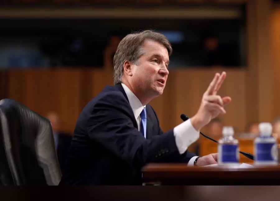 Ứng cử viên Thẩm phán Tòa án Tối cao Mỹ, Brett Kavanaugh, trong buổi “sát hạch” trước Ủy ban Tư pháp Thượng viện tại Quốc hội