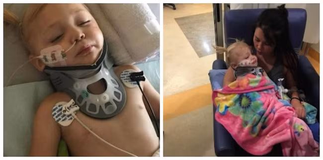 Đang chơi đùa thì ngã vào cốc nước dưới sàn, bé 2 tuổi bị đứt dây thần kinh, liệt nửa người - Ảnh 4.