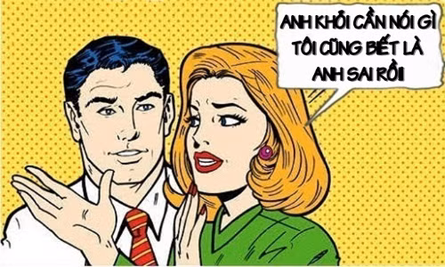 Trực giác của phụ nữ là nỗi bất hạnh của đàn ông