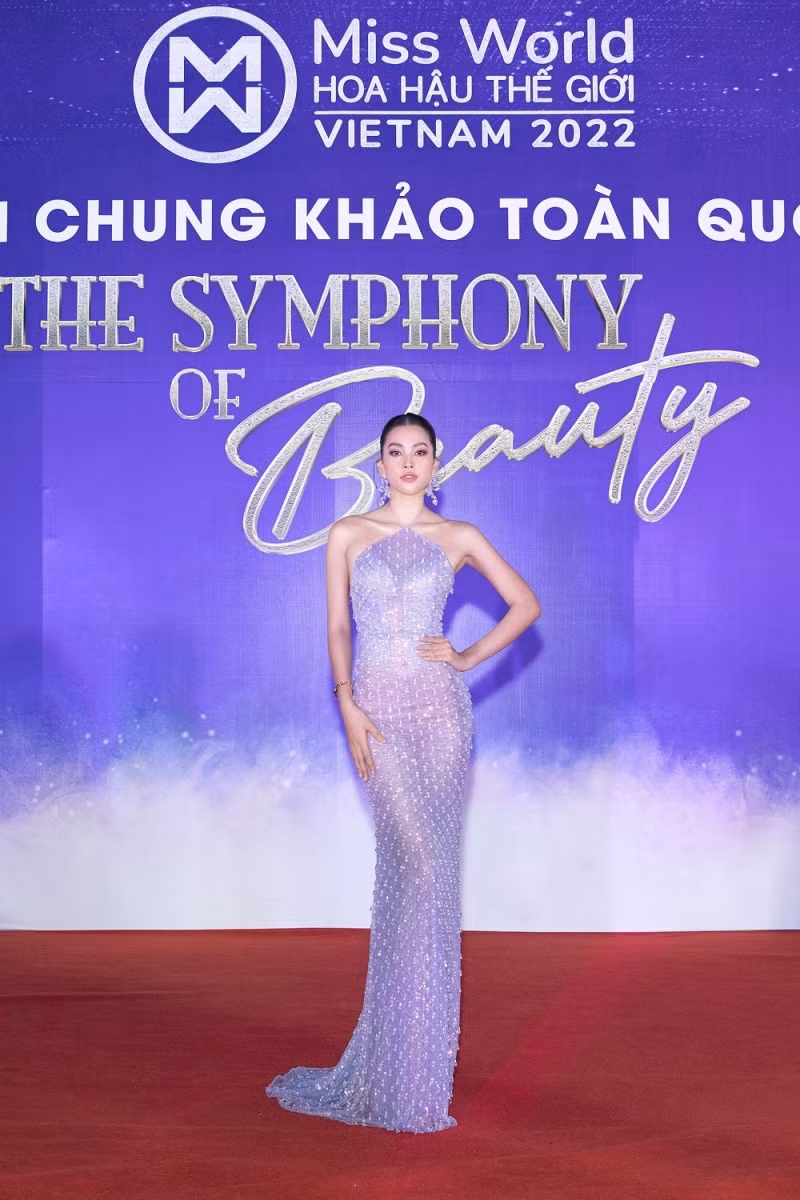 Dàn Hoa hậu, Á hậu đọ sắc tại thảm đỏ đêm Chung khảo Miss World Viet Nam 2022 ảnh 5