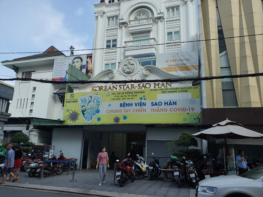 Bệnh viện Chuyên khoa Phẫu thuật Thẩm mỹ Korean Star - Sao Hàn. Ảnh: IT. Bệnh viện Chuyên khoa Phẫu thuật Thẩm mỹ Korean Star - Sao Hàn. Ảnh: IT.