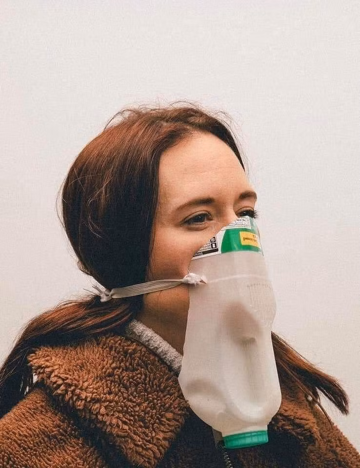 Khẩu trang bình nhựa lên ngôi mùa dịch