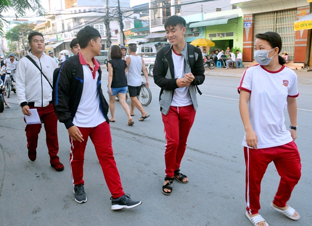 Thí sinh của trường Hội nhập Quốc tế iSchool Sóc Trăng.