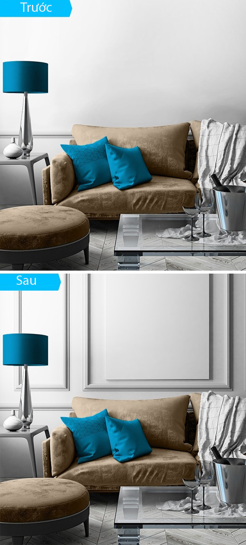 Thay những tấm ván chân tường. Những tấm ván chân tường hiện đại làm từ nhựa có giá thành vừa túi tiềnngười sử dụng. Chúng có thể được sơn rồi để lên tường hoặc tạo thành các hình khối. Title10 Affordable Ways to Turn Your Home Into a Place Youll Love Coming Back to Every Day - 3