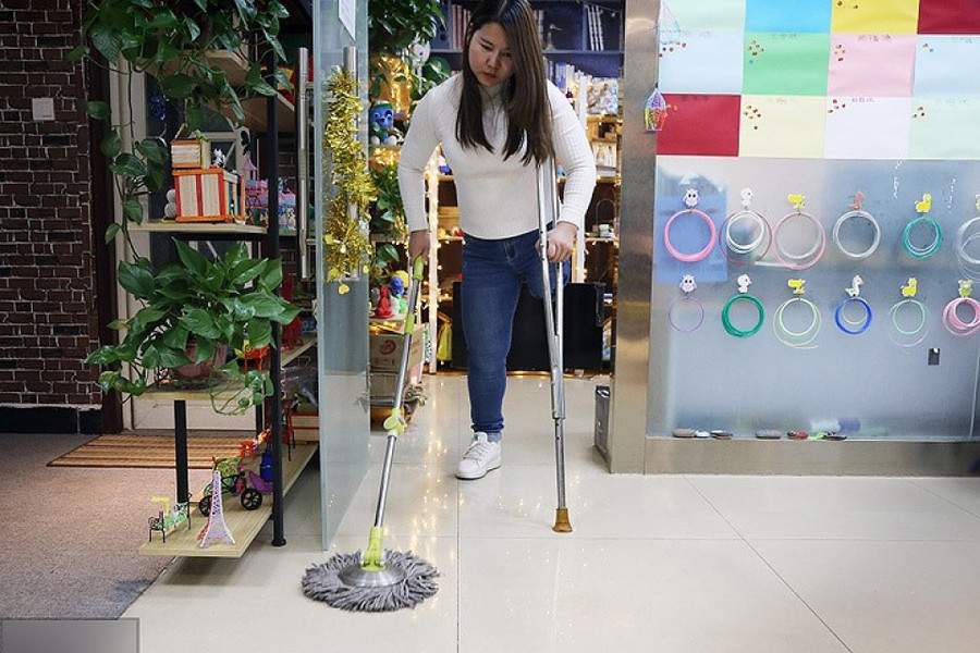 trung quoc no luc dang nguong mo cua co gai tat nguyen