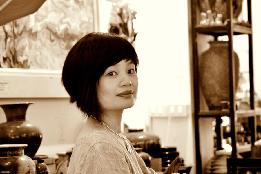 Đây là triển lãm cá nhân lần thứ 3 của Nguyễn Thu Hương.