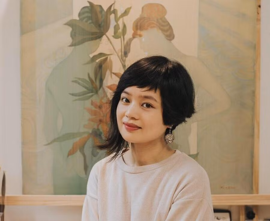 Hoạ sĩ Nguyễn Thu Hương.